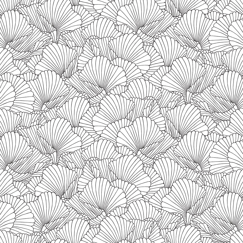 Monochrome Madness Design 02 100% Quilting Cotton Approx. 44"/112cm