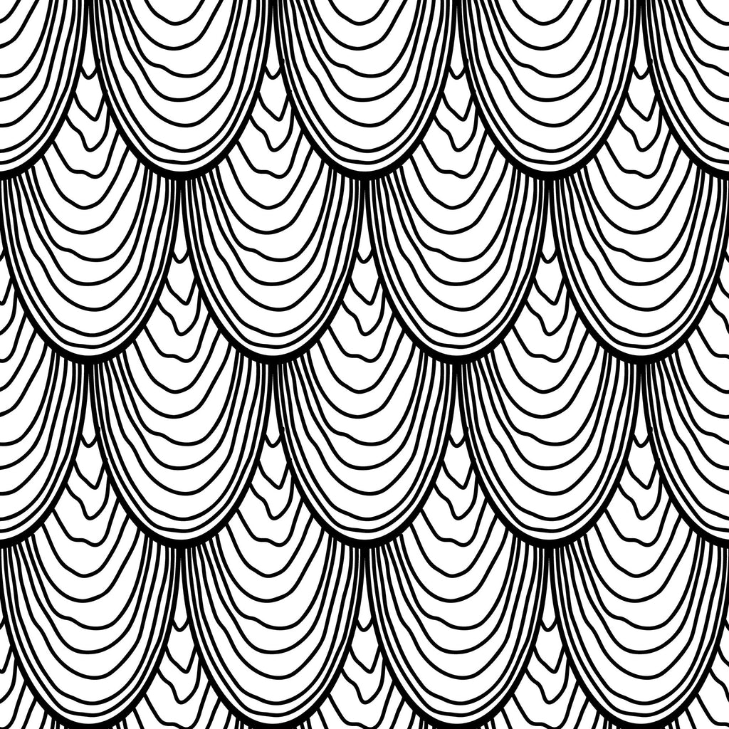 Monochrome Madness Design 07 100% Quilting Cotton Approx. 44"/112cm