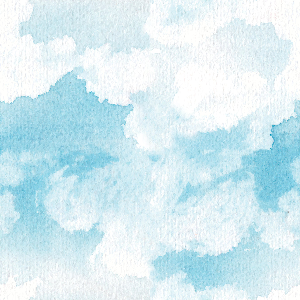 FF2255 Clouds - Digital Print 100% Quilting Cotton