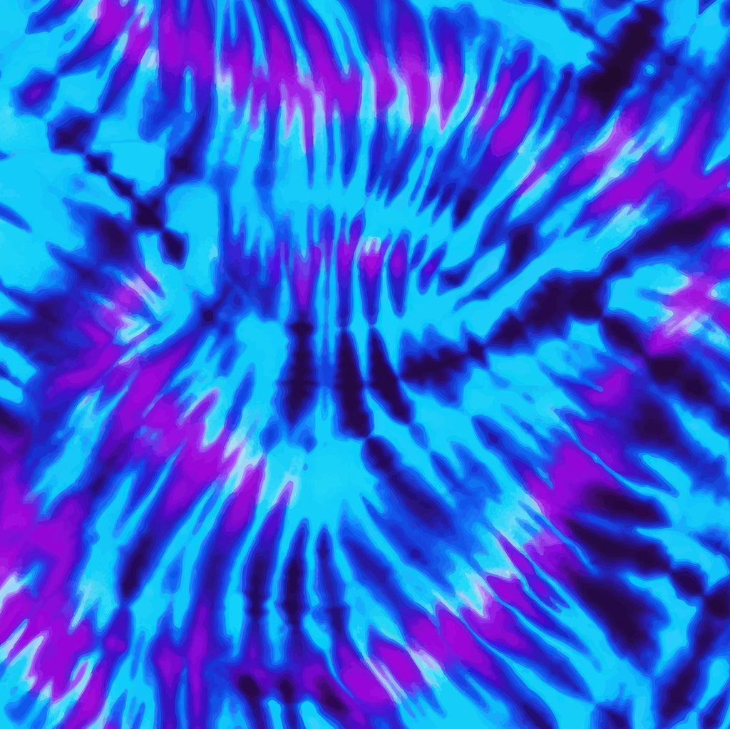 FF32 Shibori Tie Dye 100% Quilting Cotton, Approx. 44" (112cm) Wide - Available in 12 Colours