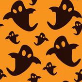 FF428 - Ghosts in Flight Halloween Fabric 100% Quilting Cotton Approx. 44"/112cm