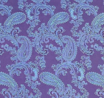 PO48 - Two Tone Paisley Jacquard Lining Fabric 100% Polyester