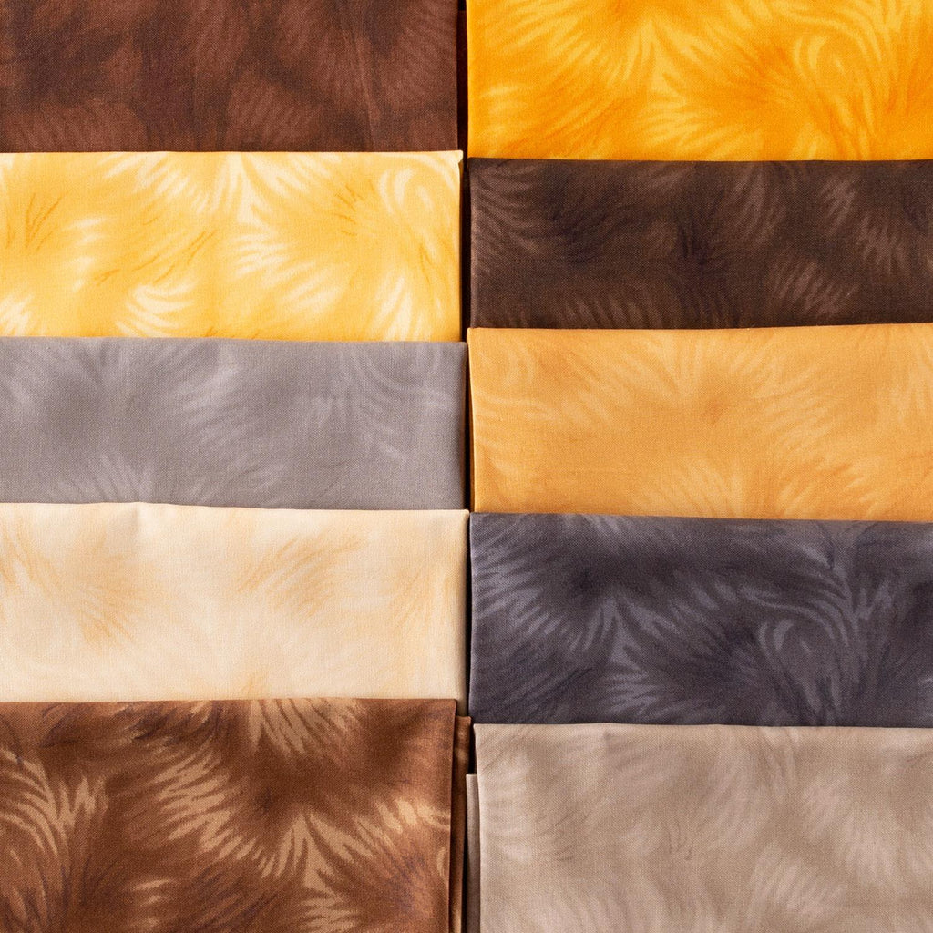 FF105 - 100% Quilting Cotton Brushstrokes Blender, Approx. 44" (112cm) Wide