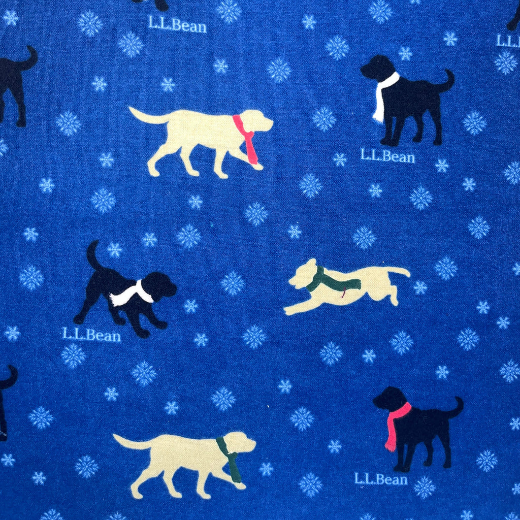 PO300/355 Winter Dogs Print Brushed Cotton, 45" Wide.