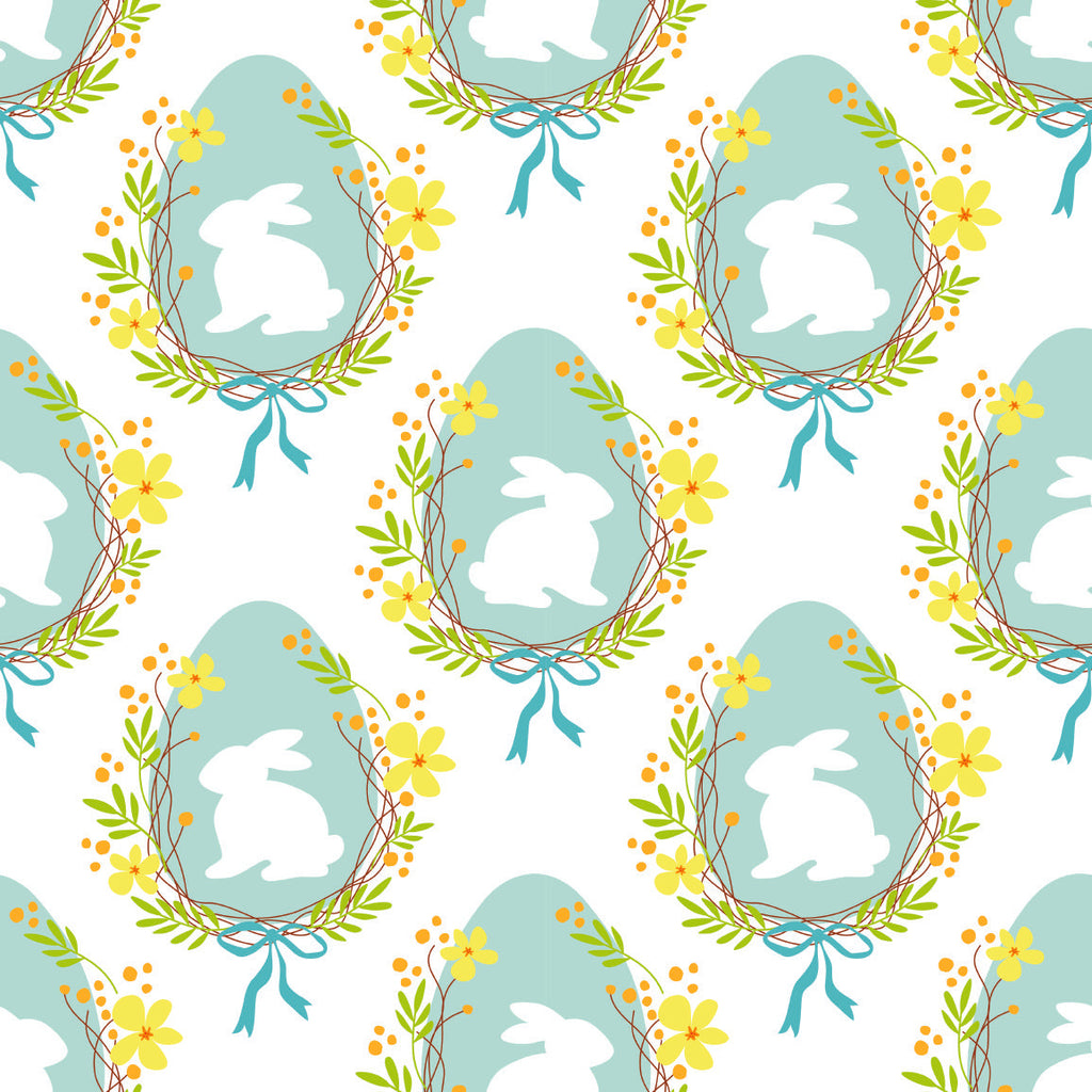 FF1003-03 Easter Design 3 - Digital Print 100% Quilting Cotton