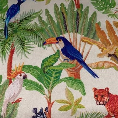 FF2018 Exotic Animals - Digital Print 100% Quilting Cotton