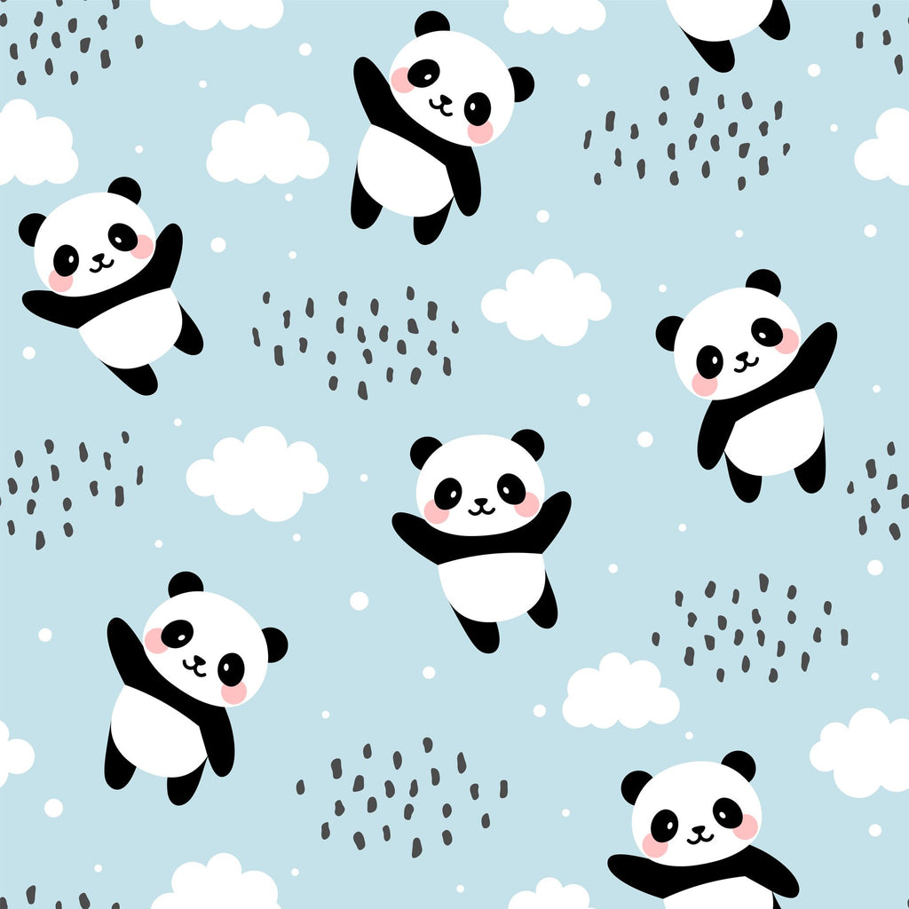 FF2021 Panda Bears - Digital Print 100% Quilting Cotton