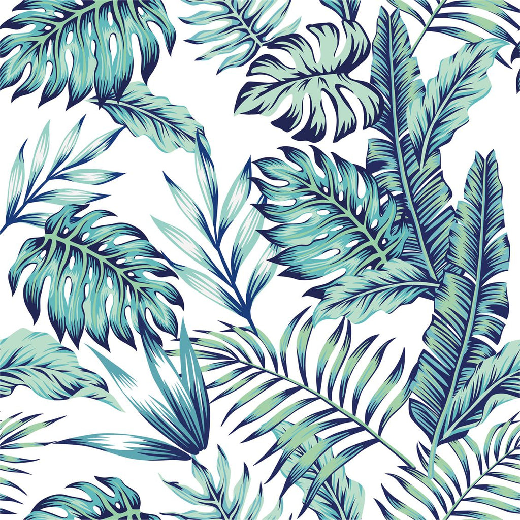 FF2065 Palm Leaves - Digital Print 100% Quilting Cotton