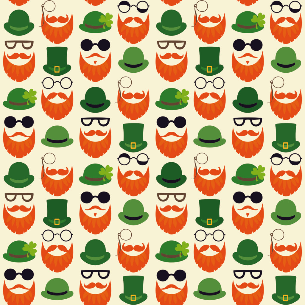 FF2116 Small Leprechaun, St Patricks Day - Digital Print 100% Quilting Cotton