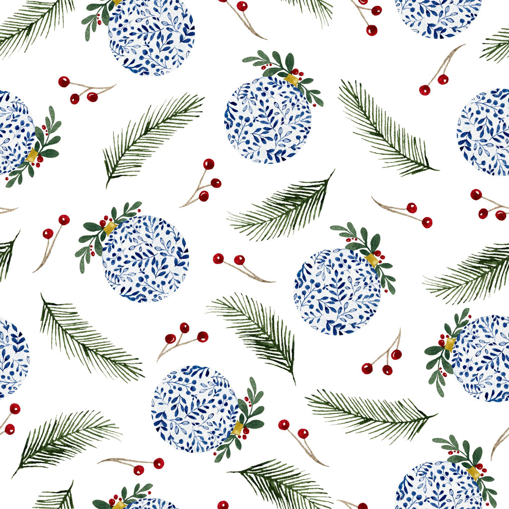 FF2239 - Christmas Digital Print 100% Quilting Cotton, Approx. 44" (112cm) Wide