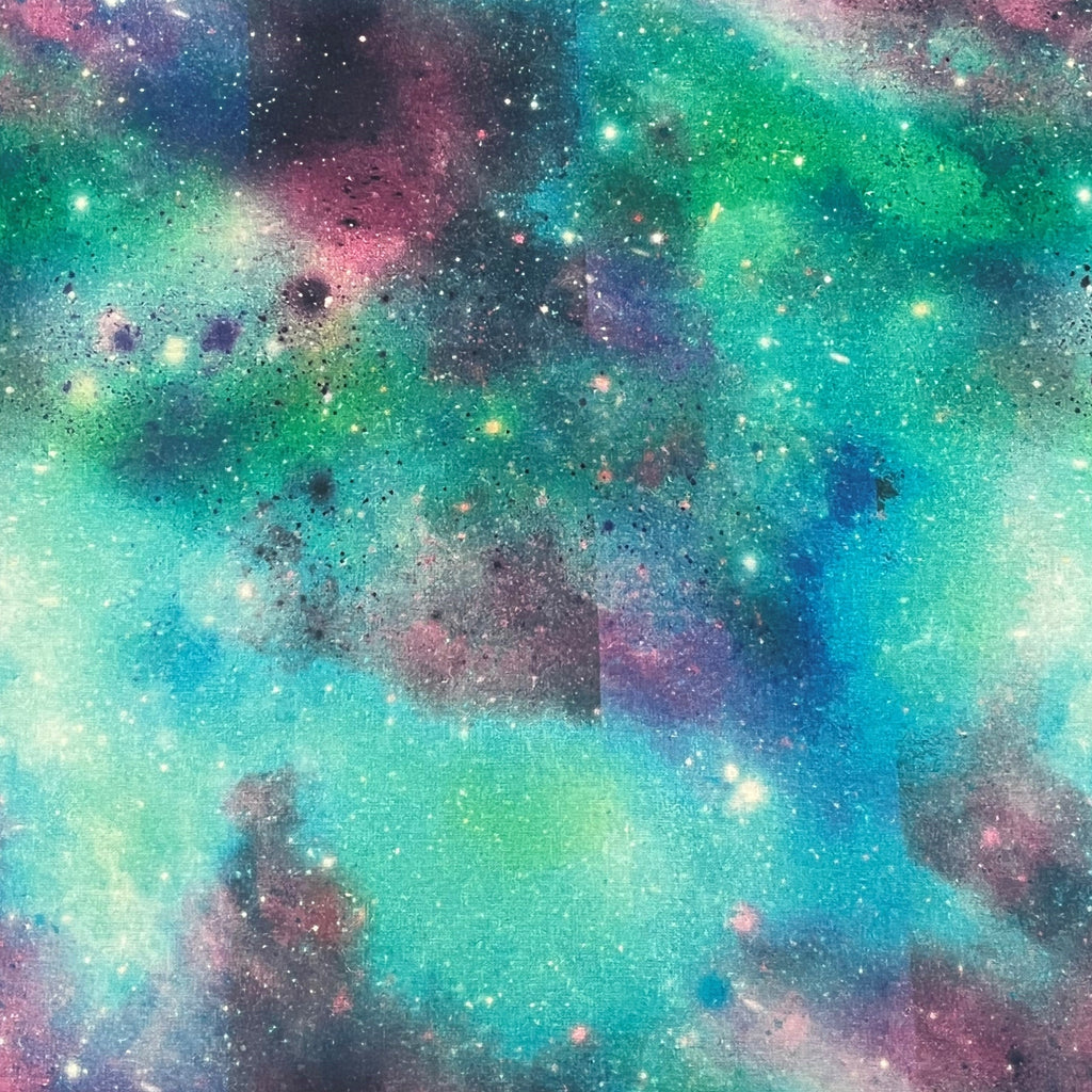 FF2259 Dark Galaxy - Digital Print 100% Quilting Cotton