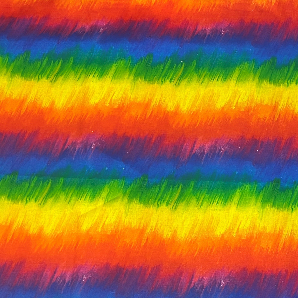 FF2266 Rainbow Splash - Digital Print 100% Quilting Cotton