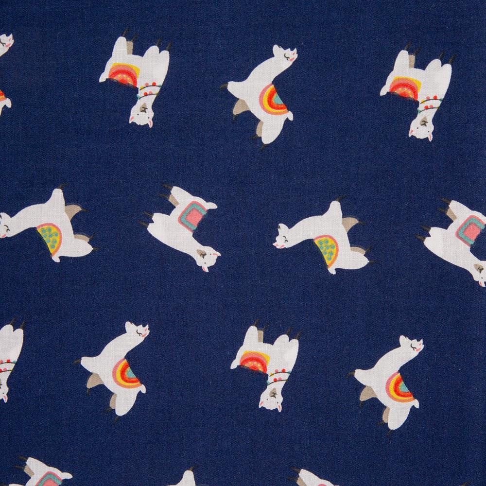 Llamas Design:2024 Polycotton Print 65% Polyester 35% Cotton Approx. 44"/112cm