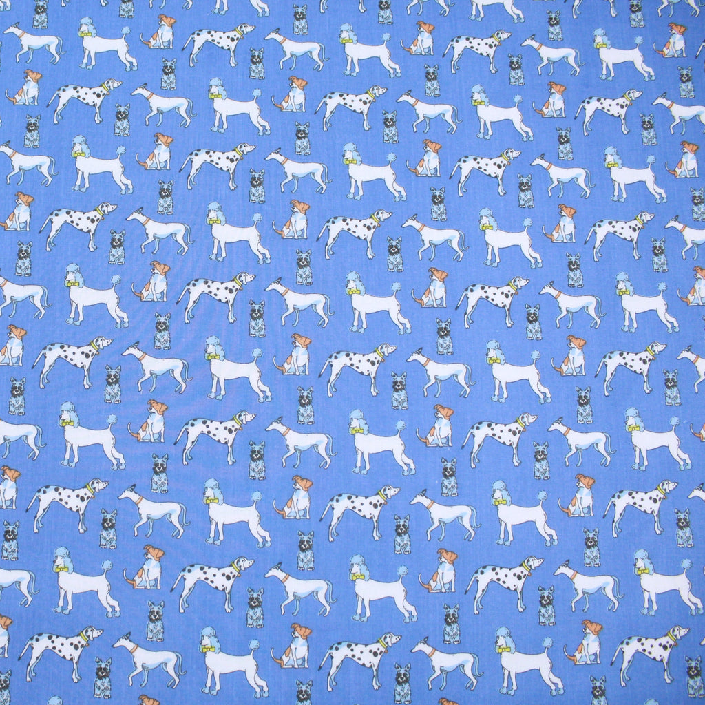 Pooches Design:2106 Polycotton Print 65% Polyester 35% Cotton Approx. 44"/112cm