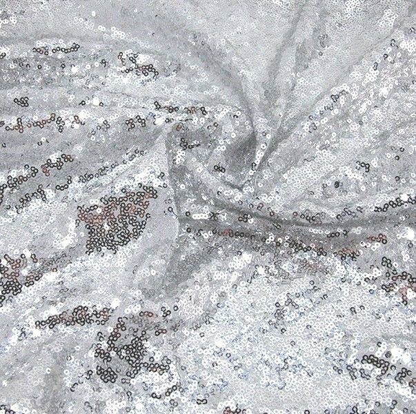 X526 - Metallic Sequins On 100% Polyester Base Approx. 44"/112cm