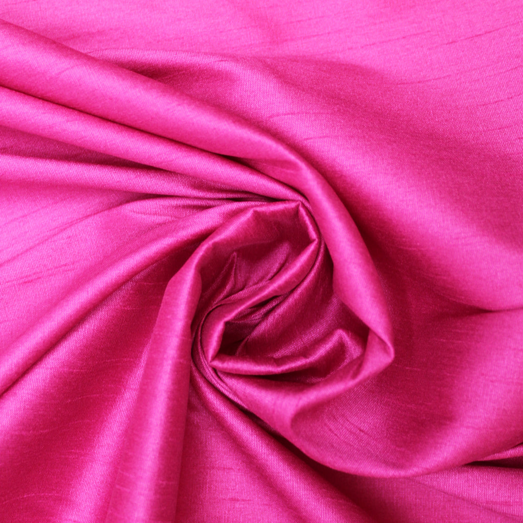 Pink Crushed Velvet Velour Stretch Fabric Material - Polyester - 150cm  (59) wide