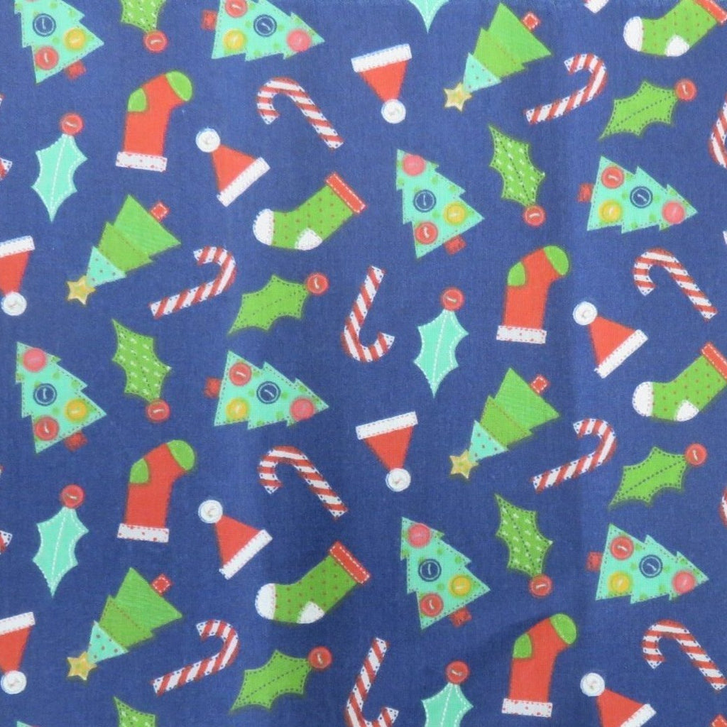 Christmas Trees Design:X-07 Polycotton Print 65% Polyester 35% Cotton Approx. 44"/112cm
