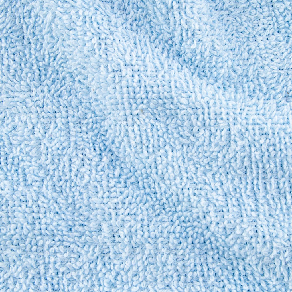 Fluffy baby blue fabric. Soft pastel textile texture. Folds on the soft  fabric. Blue towel terry Stock Photo by IrynaKhabliuk